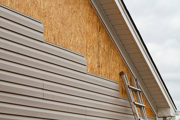 Professional Siding Replacement technician working in Kings Mills, OH